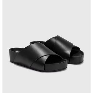 St. Agni Crossover Platform Sandal